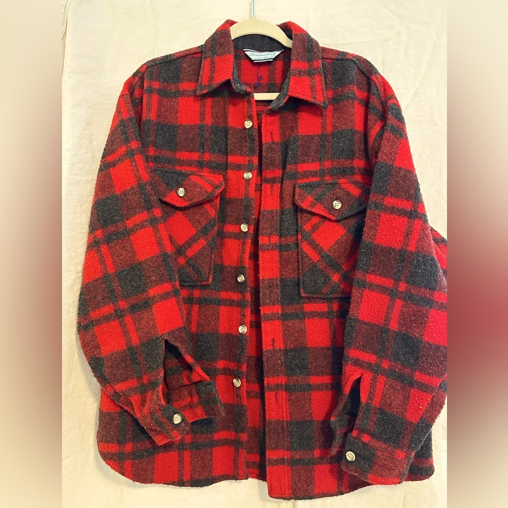 Vintage Fieldmaster blanket wool shacket, mint condition